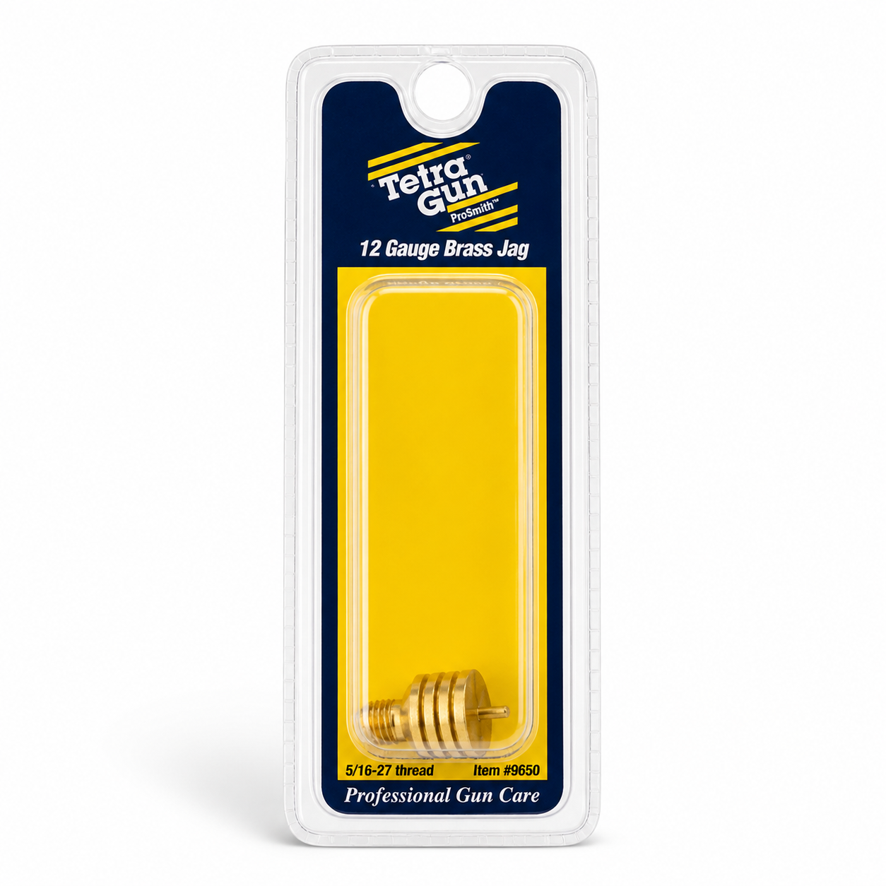 Tetra Gun 12 Gauge Brass Jag packaging on a white background