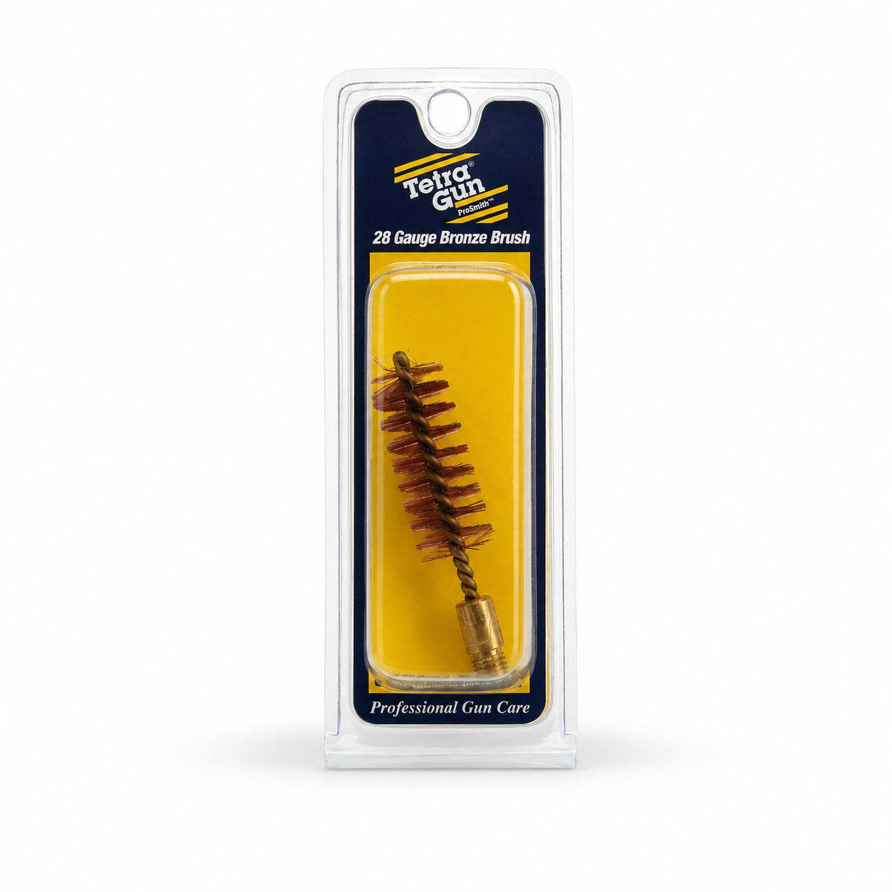 28 gauge bronze brush in packaging with Tetra Gun branding on a white background