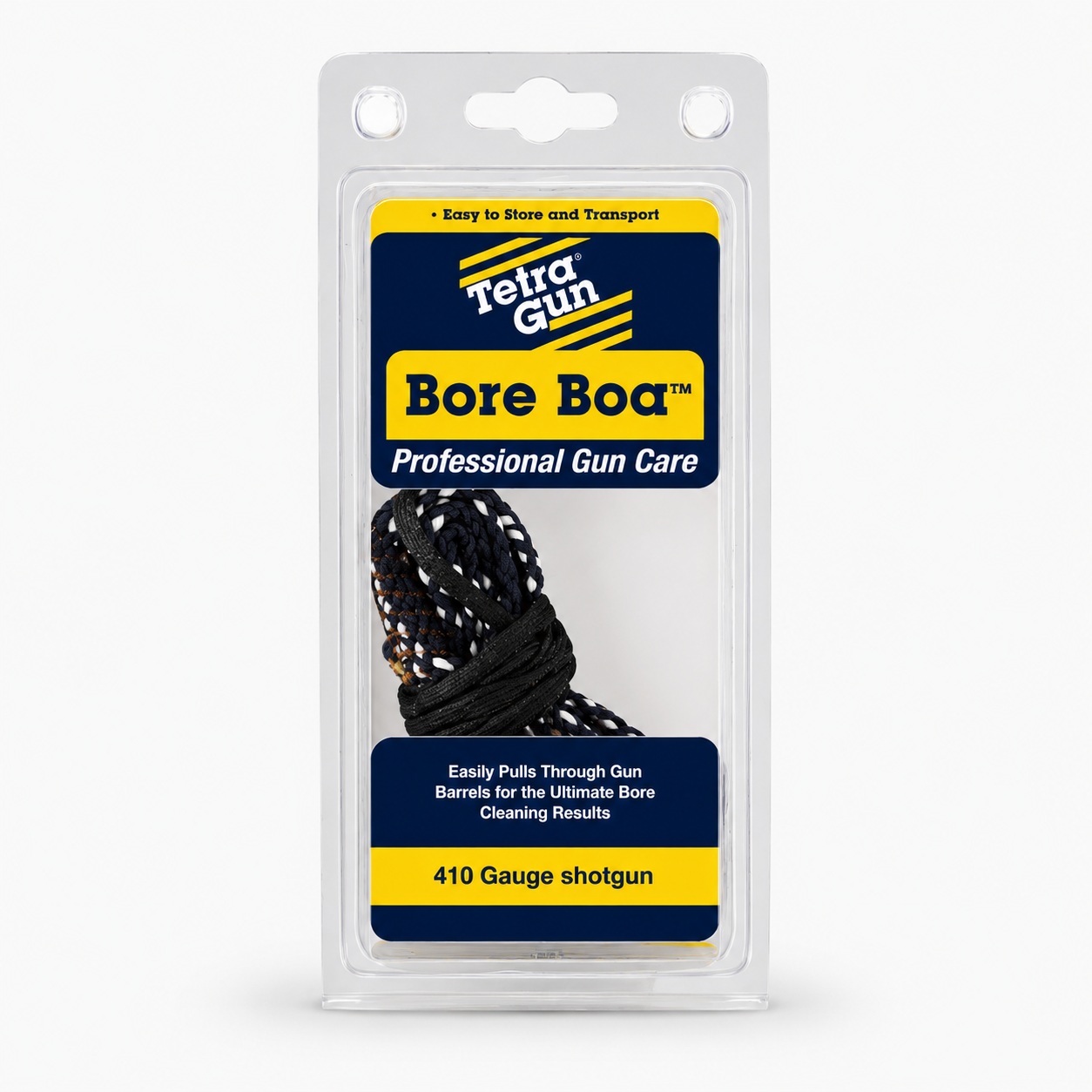 Tetra Gun 410 gauge Bore Boa packaging on a white background