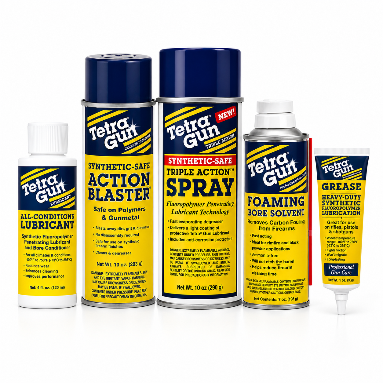 Premium solutions cleaning kit on a white background