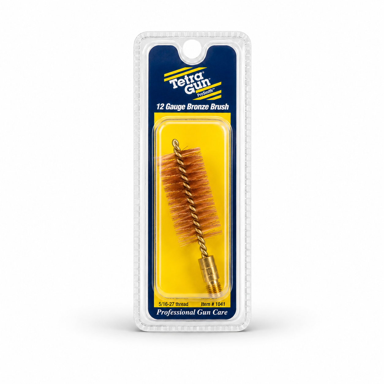 Tetra Gun 12 gauge bronze brush packaging on a white background