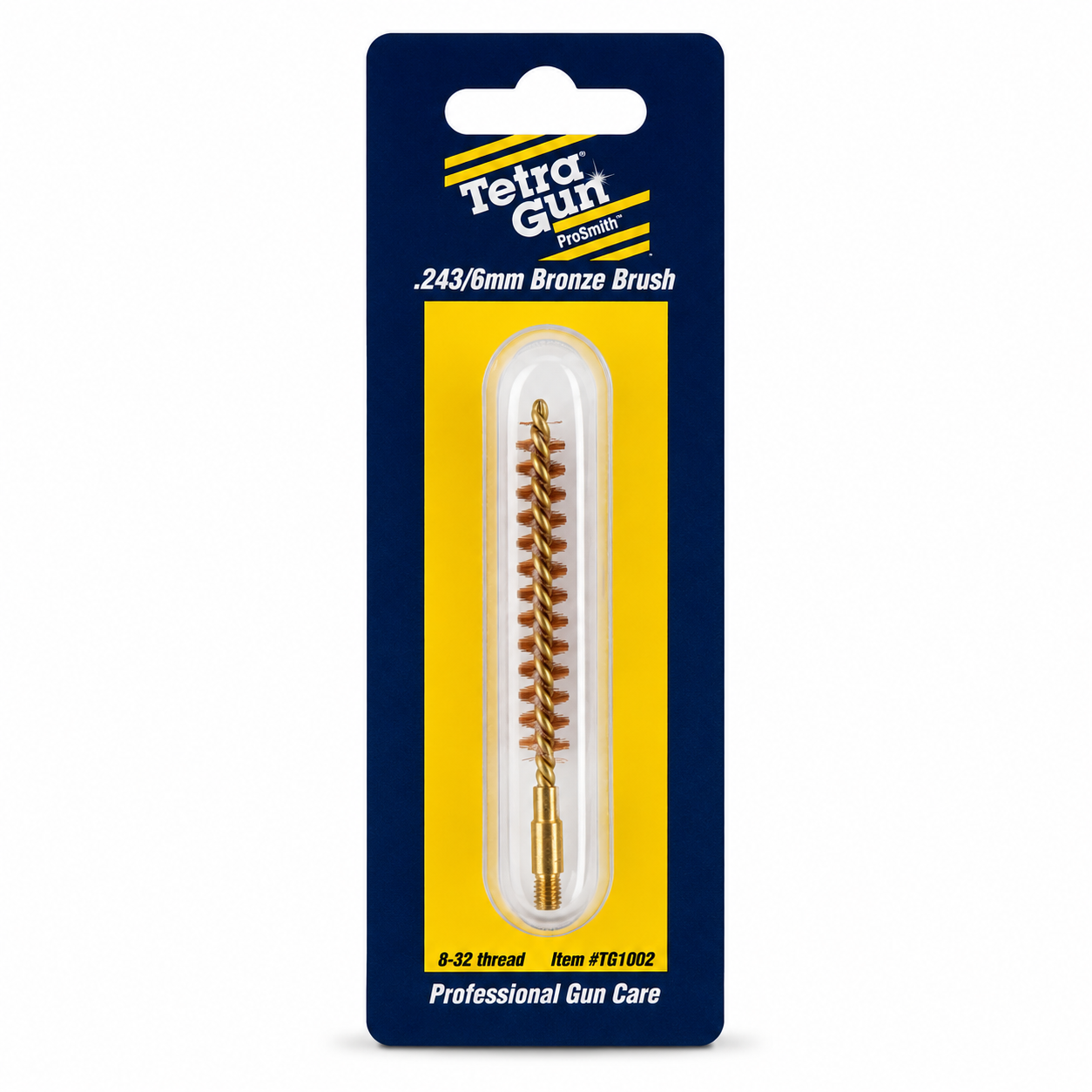 Tetra Gun bronze brush packaging on a white background