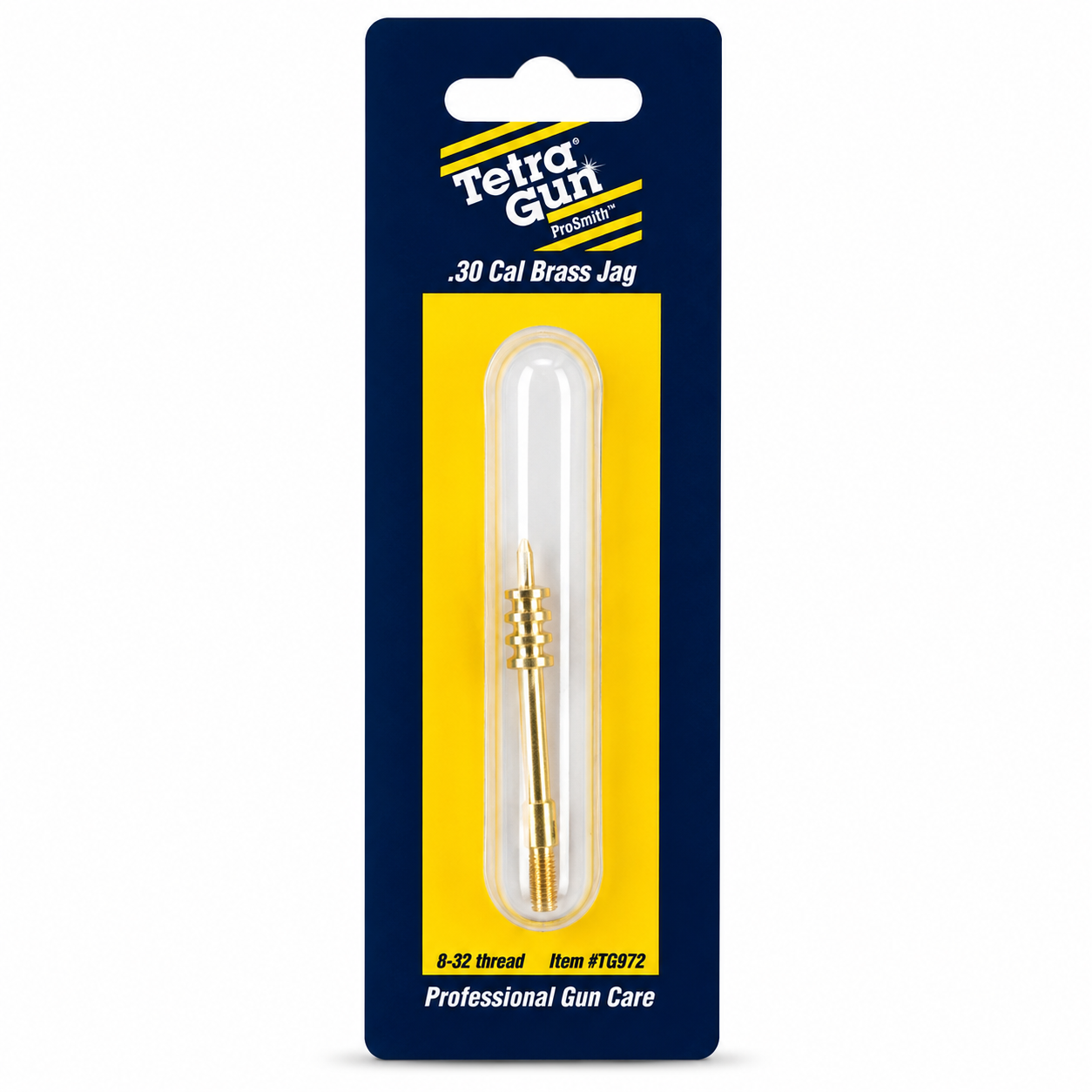 Tetra Gun .30 Cal Brass Jag packaging on a white background