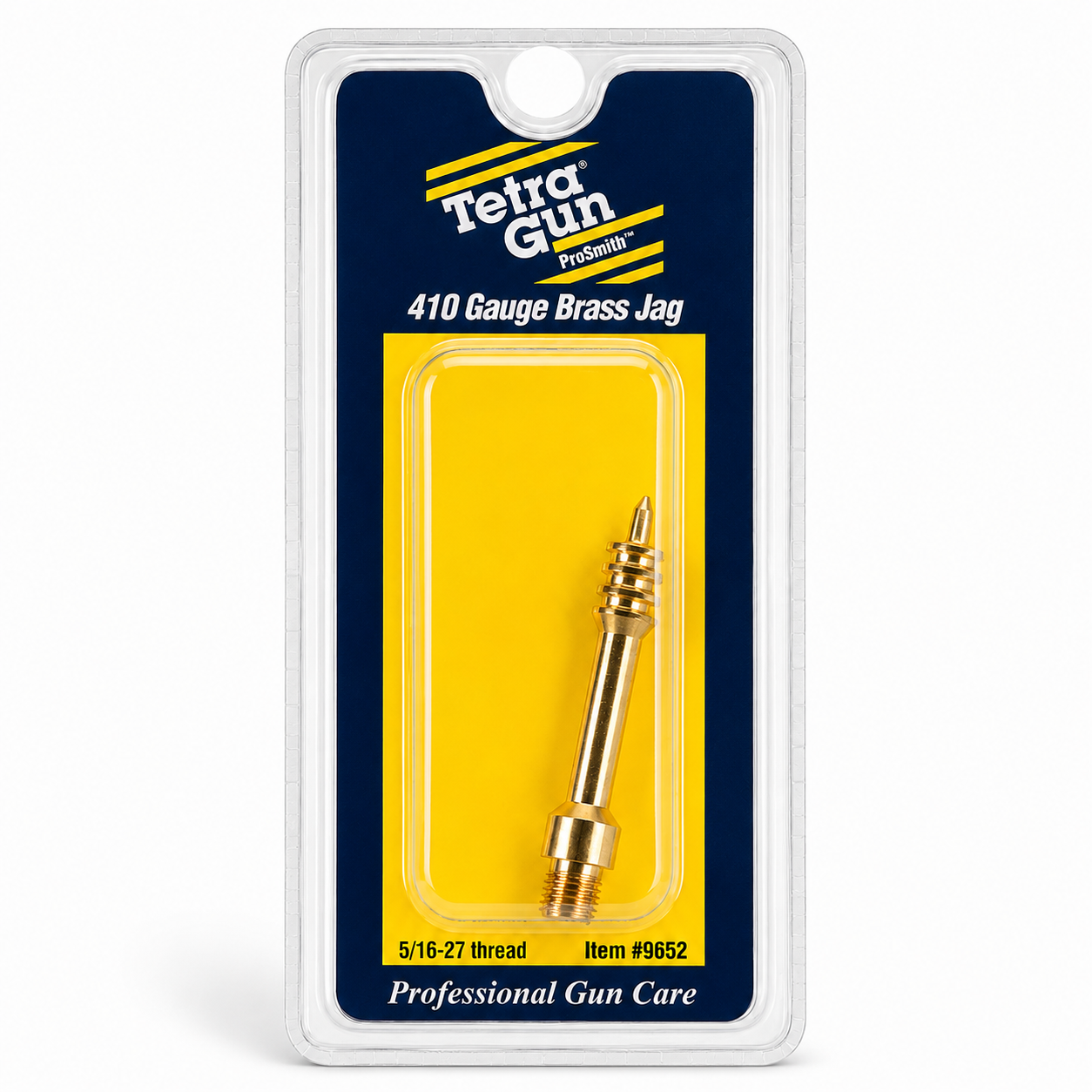 Tetra Gun 410 Gauge Brass Jag packaging on a white background
