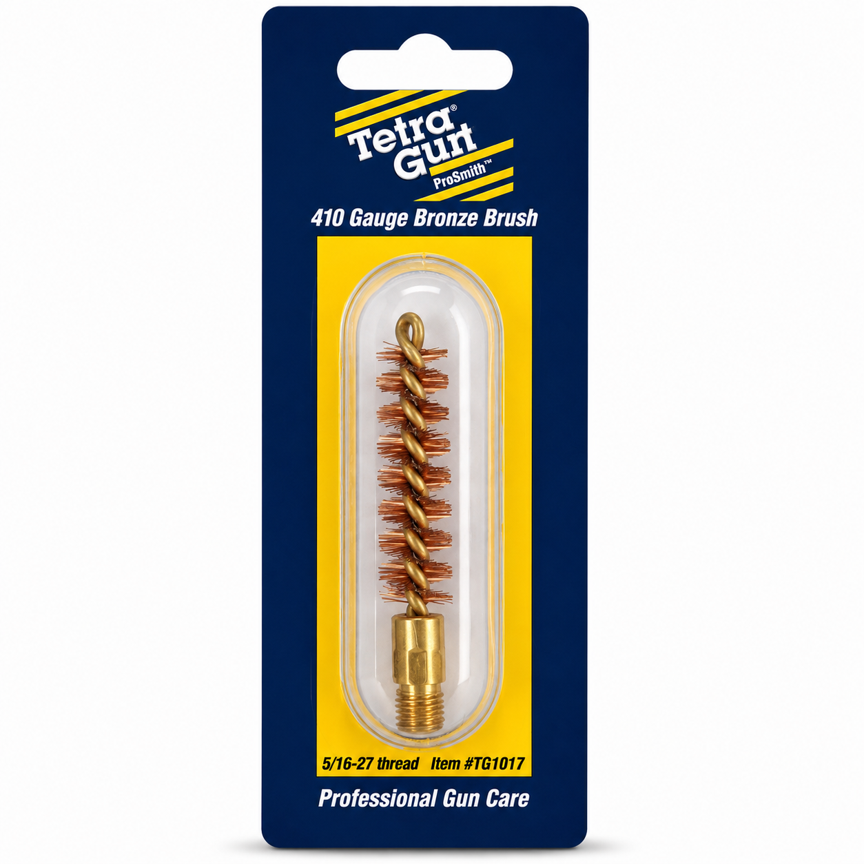 Tetra Gun 410 Gauge Bronze Brush packaging on a white background
