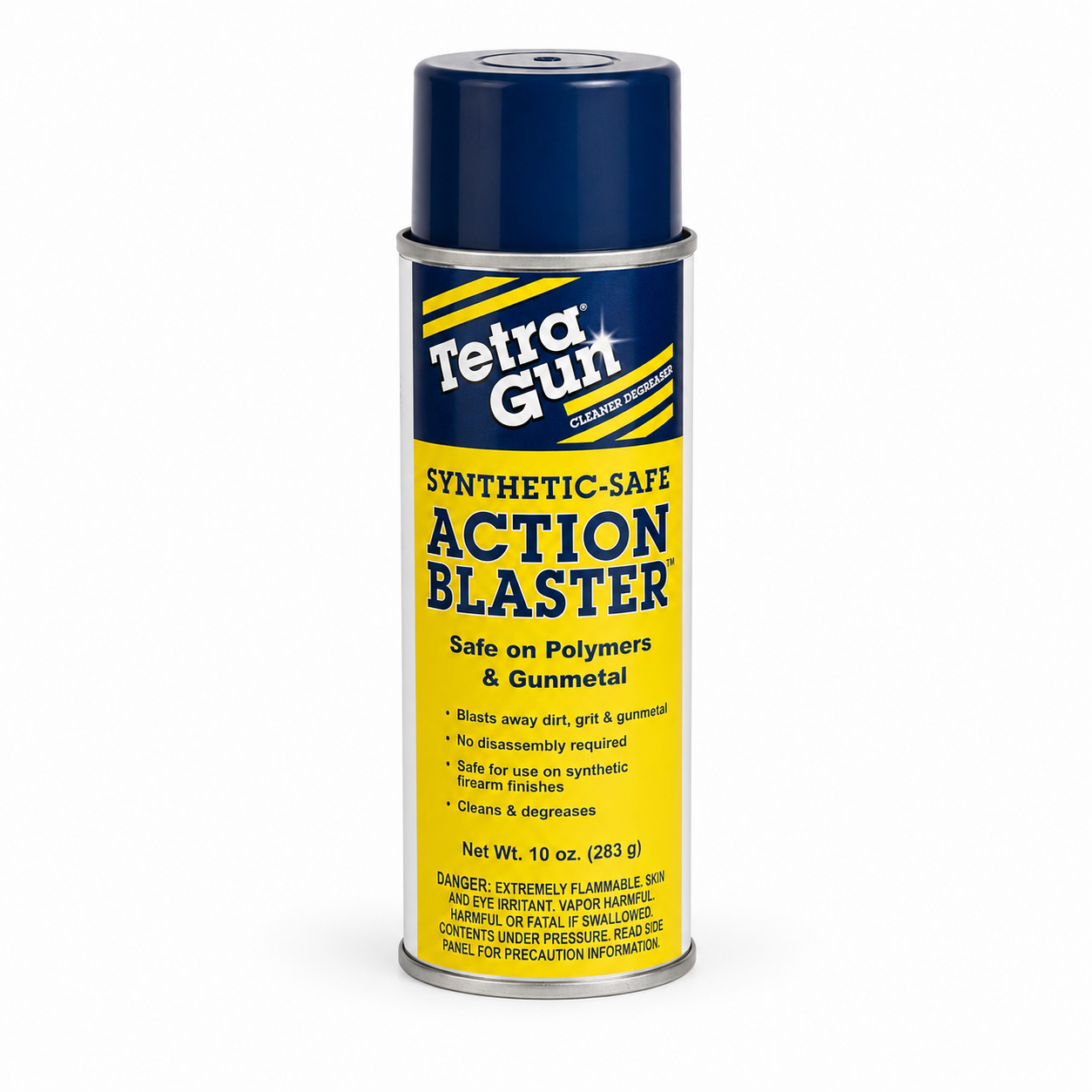 Tetra Gun 10oz Action Blaster can on a white background