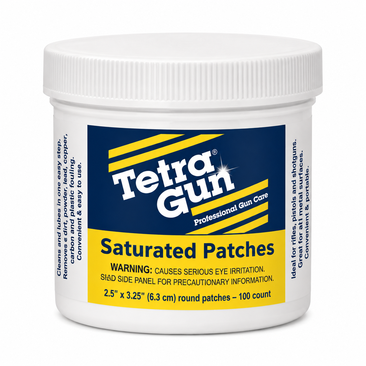 Tetra Gun Saturated Patches container on a white background
