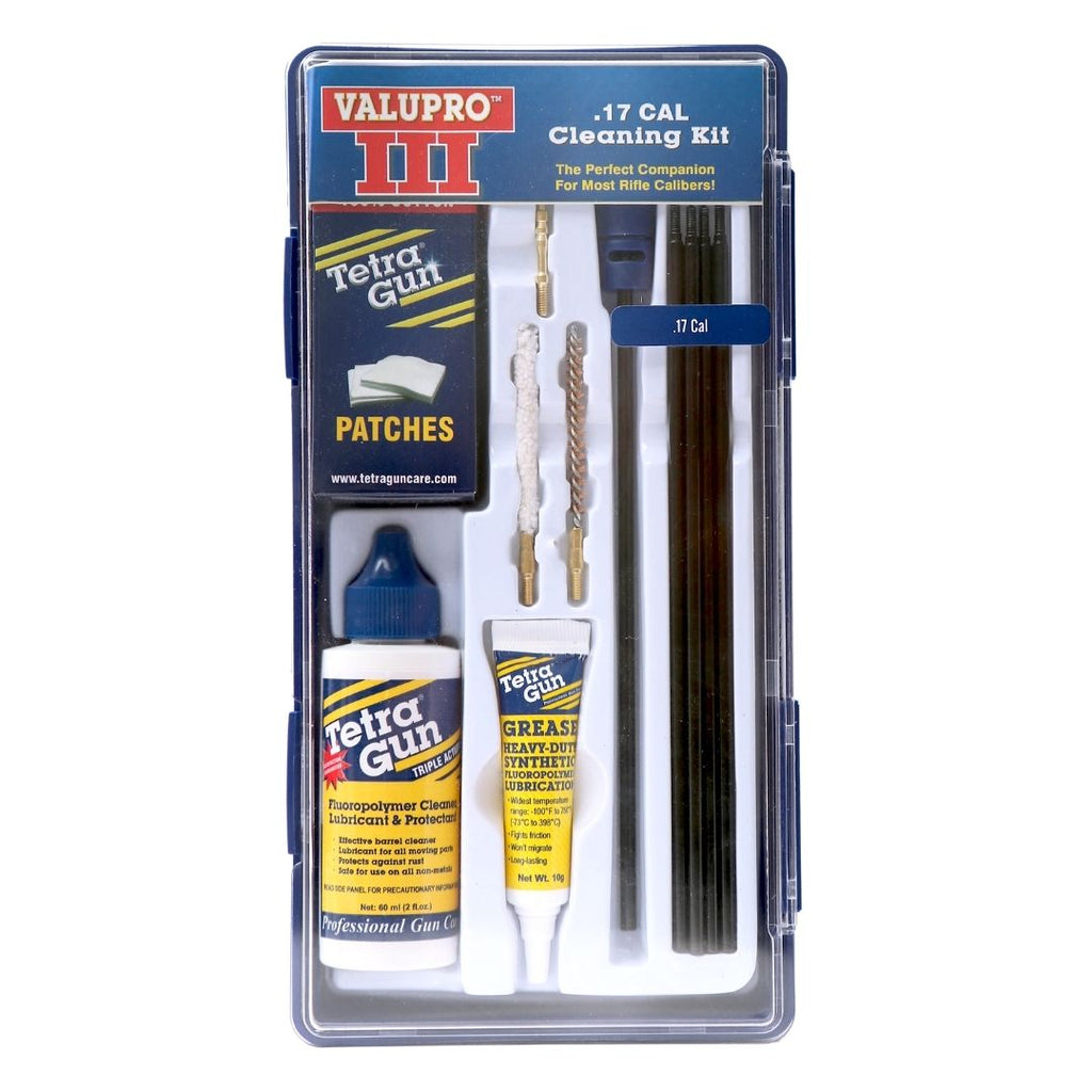 Valupro III .17 Cal Cleaning Kit on a white background